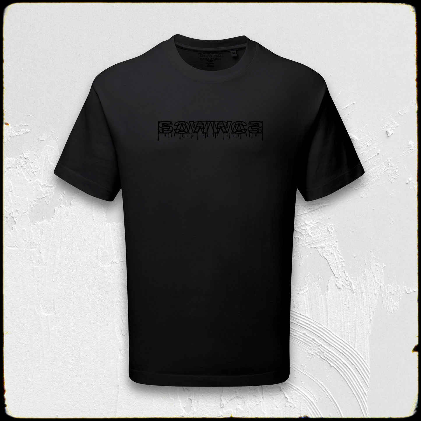 Black SAWRCE | Black Tee