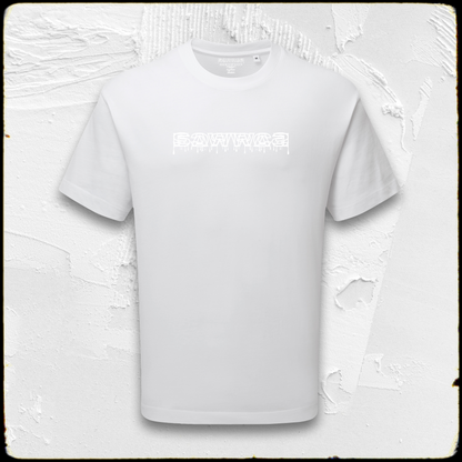 White SAWRCE | White Tee