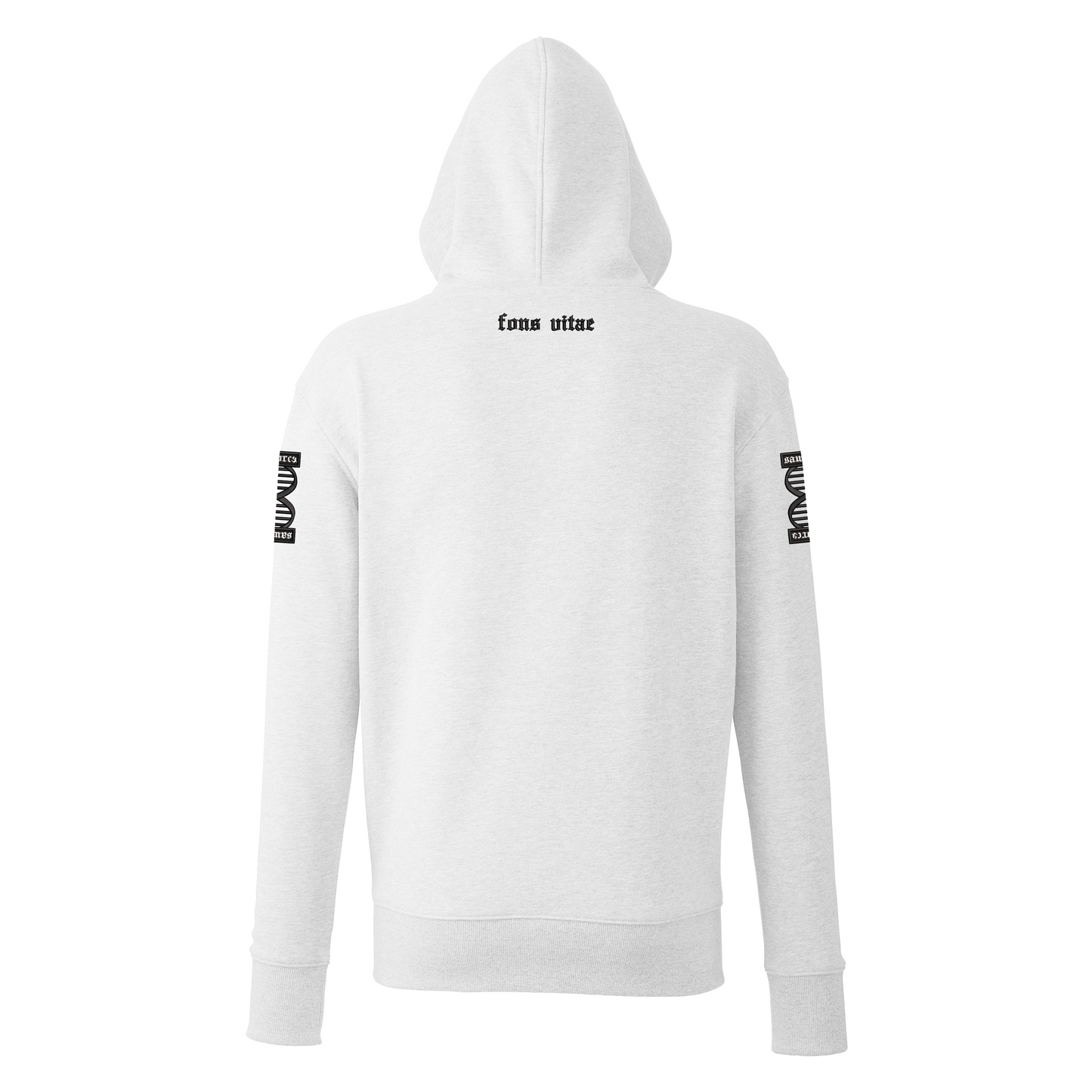 Black "OG" SAWRCE | White Hoodie